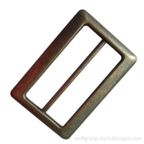 Buckle made of alloy, suitable for garments and bags
